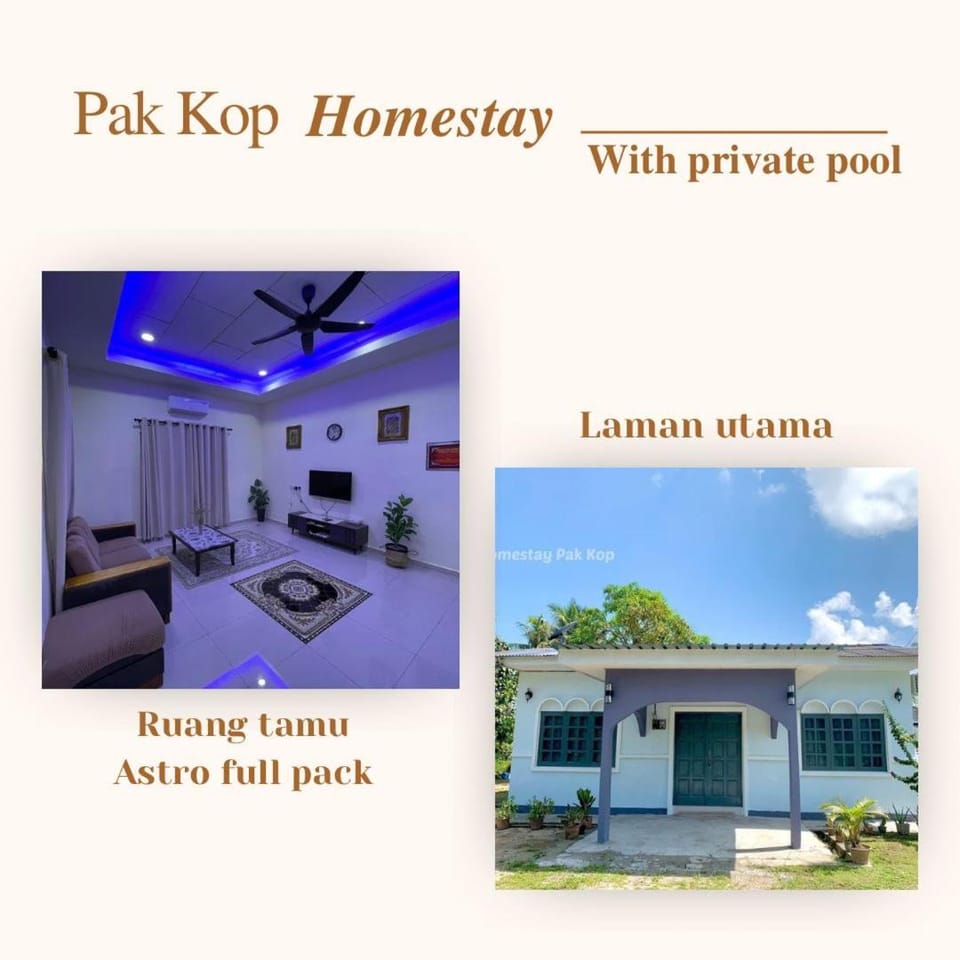 ISLAMIC Pak Kop Homestay with private pool House in Penang