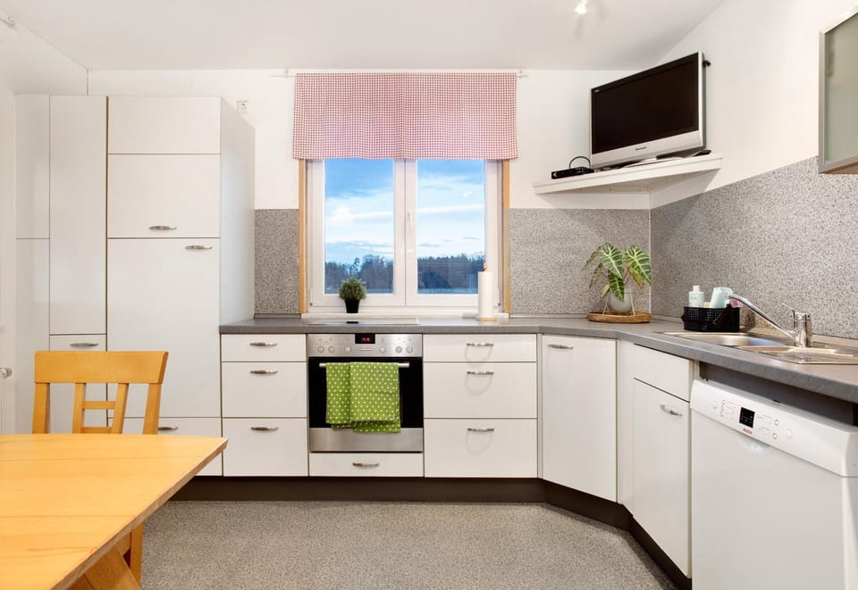 Kitchen or kitchenette, Living room