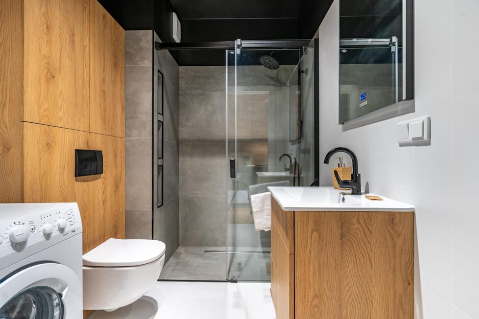 Shower, Toilet, Bathroom, washing machine