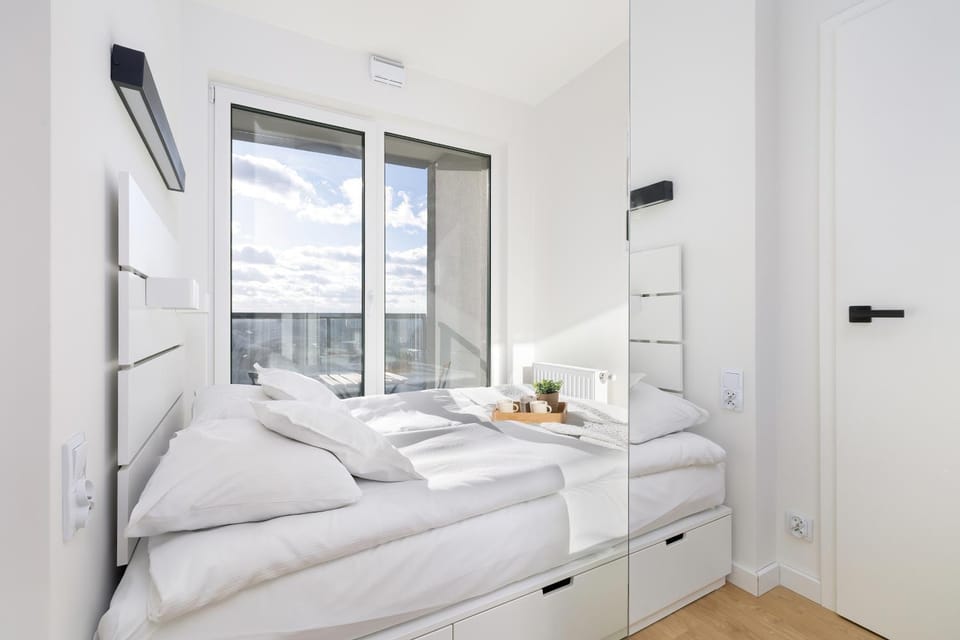 Bed, Photo of the whole room, Bedroom, towels, wardrobe