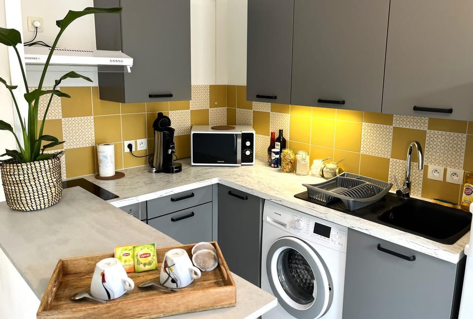 Coffee/tea facilities, Kitchen or kitchenette, dishwasher, minibar, pet friendly, stove, toaster, washing machine, dryer