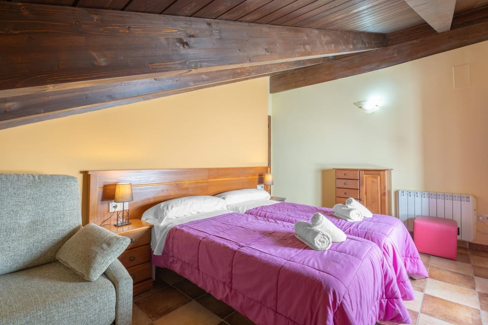 Property building, Living room, Bedroom