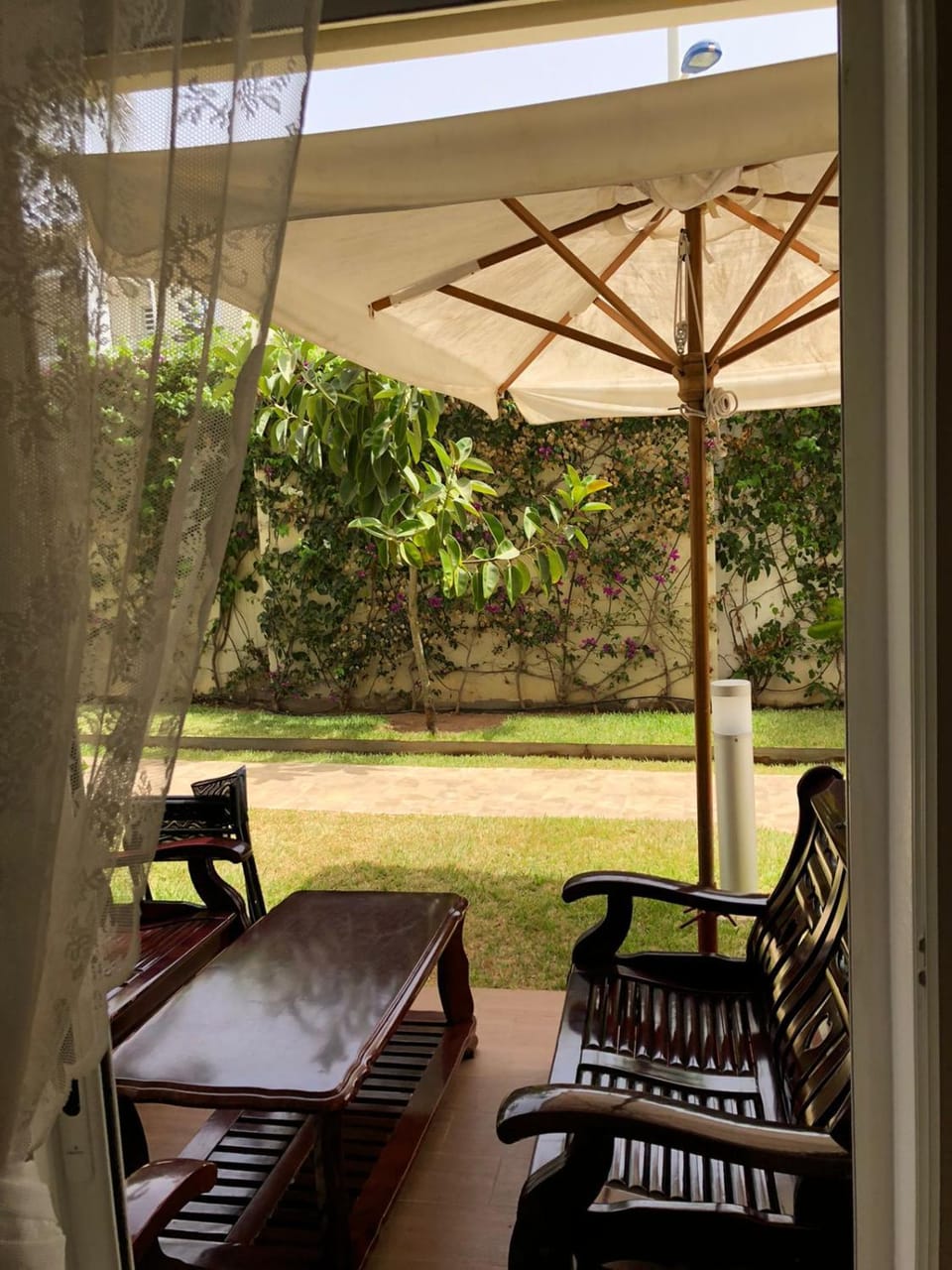 Patio, Garden, Balcony/Terrace, Living room, Seating area, Dining area, Garden view