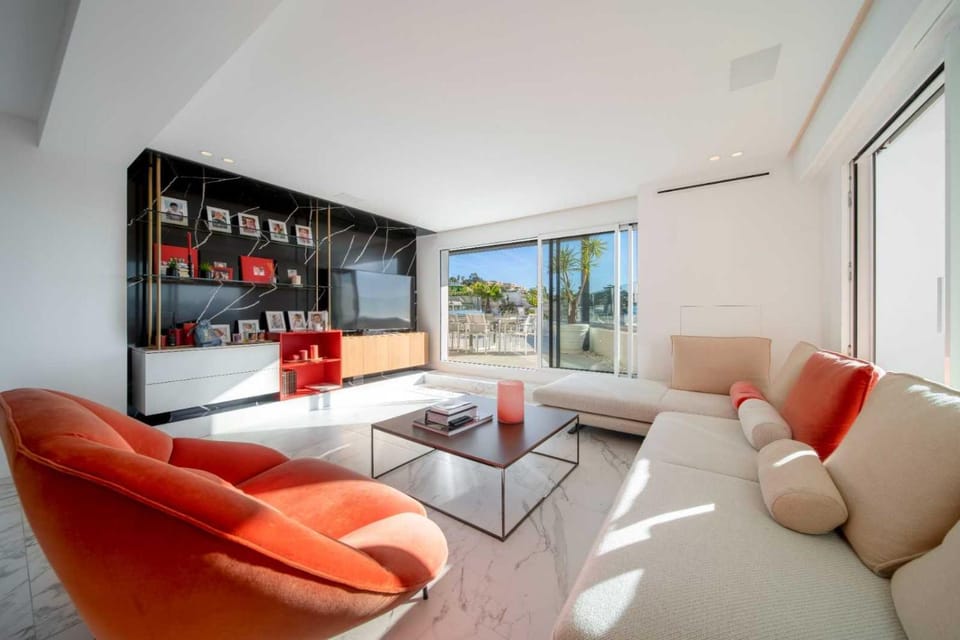 Sumptuous terrace apartment - Cannes - Sea view Apartment in Cannes