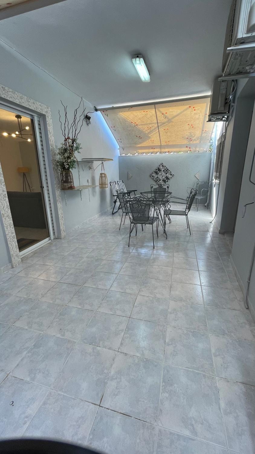 Patio, Seating area, Dining area