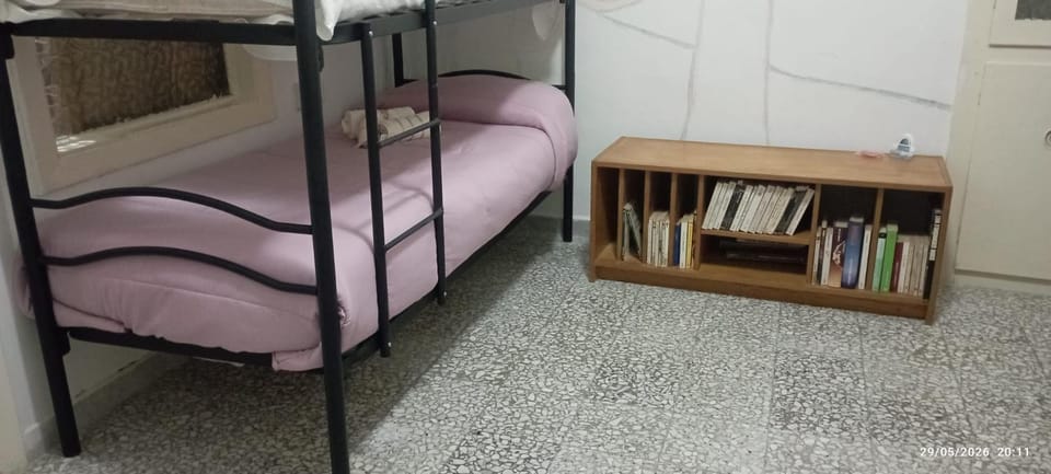Photo of the whole room, bunk bed