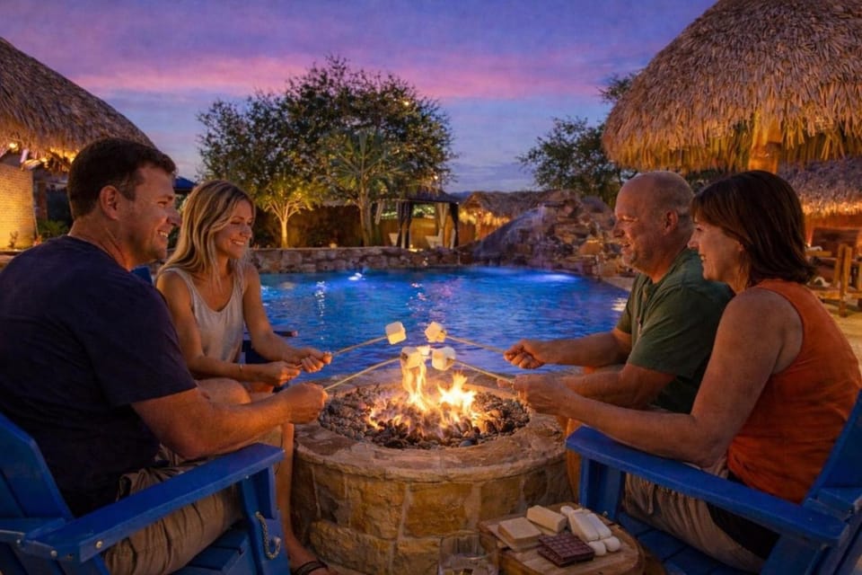 Private Mini Resort | Pool, Cabanas & Games House in Alvin