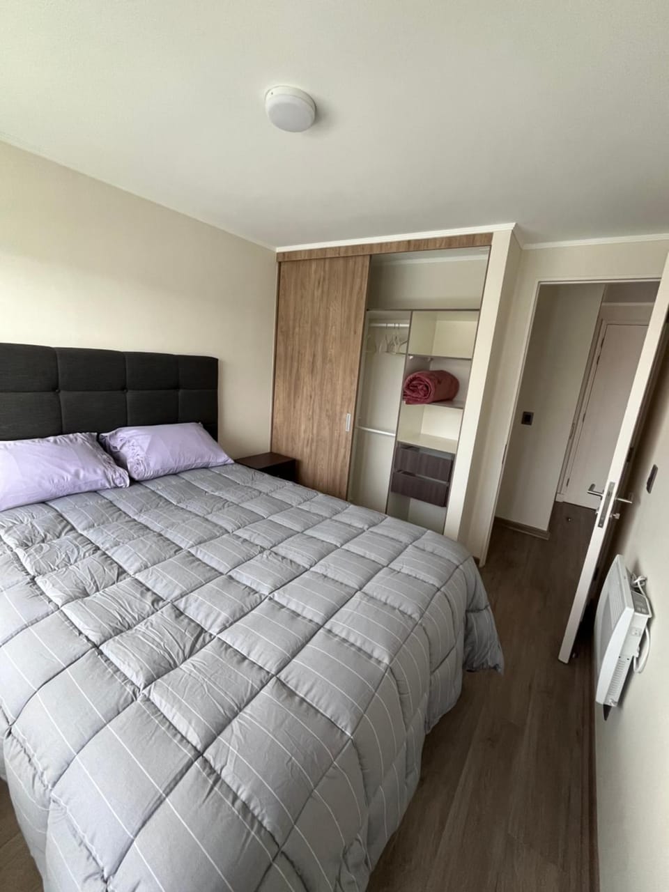 Bed, Photo of the whole room, Bedroom, wardrobe