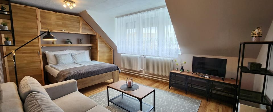 Living room, Bedroom