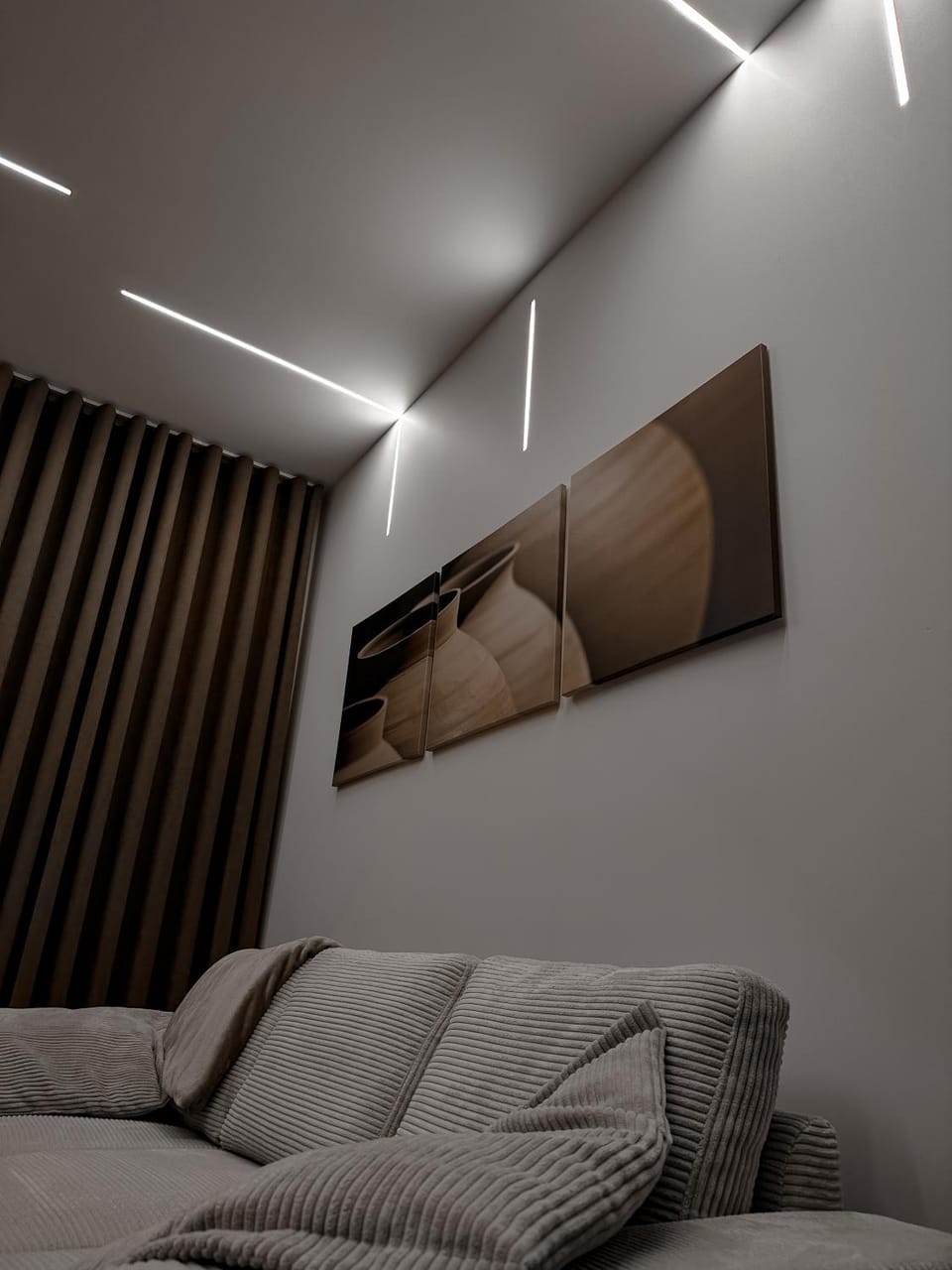 Living room, Photo of the whole room, Decorative detail, Seating area