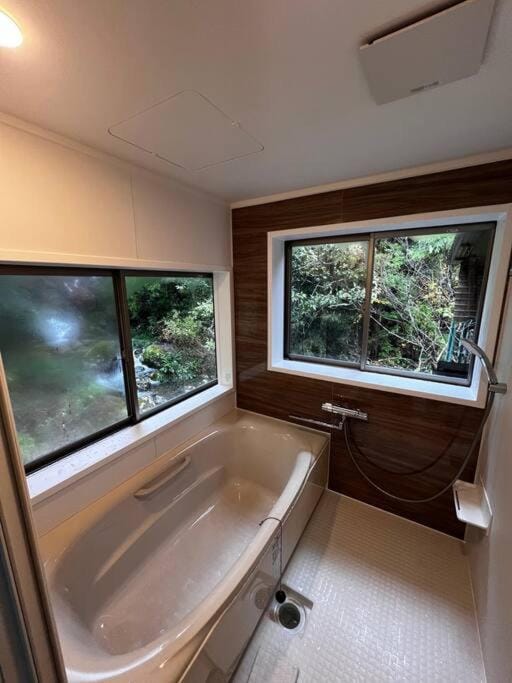 Natural landscape, Bathroom, Open Air Bath, Bath