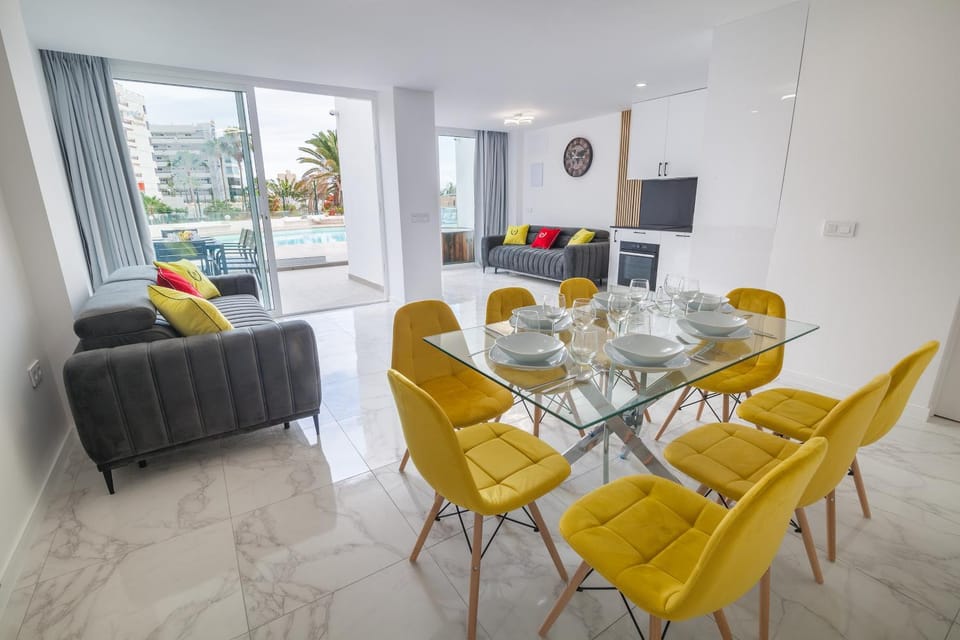 Ponderosa next to the pool apartments with big terraces close to the beach and Siam Park Apartment in Costa Adeje
