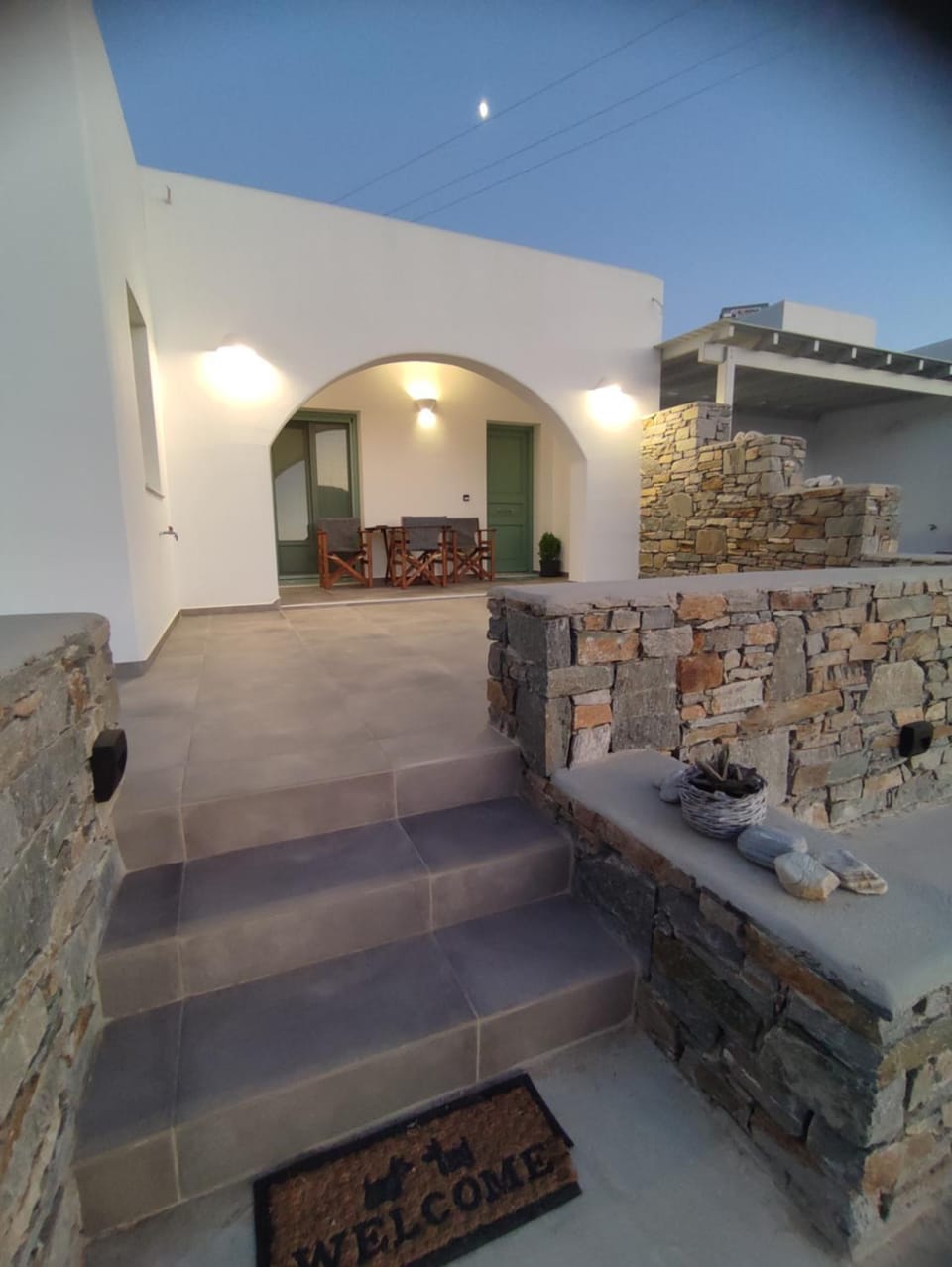 Property building, Garden view