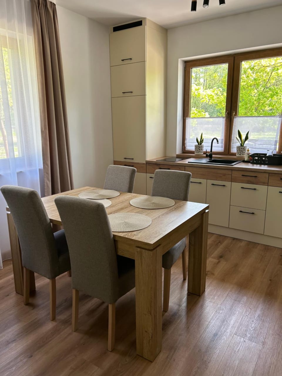 Kitchen or kitchenette, Dining area