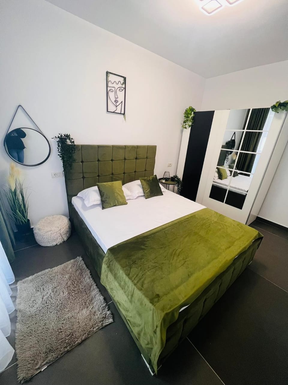 Bed, Bedroom, wardrobe