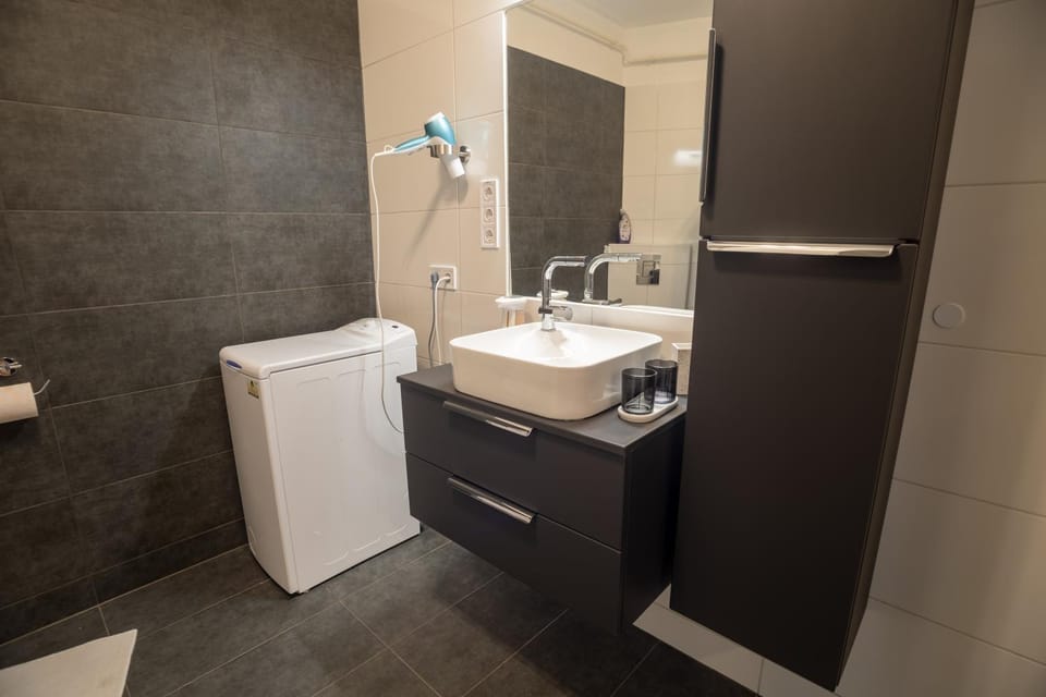 Toilet, Bathroom, washing machine