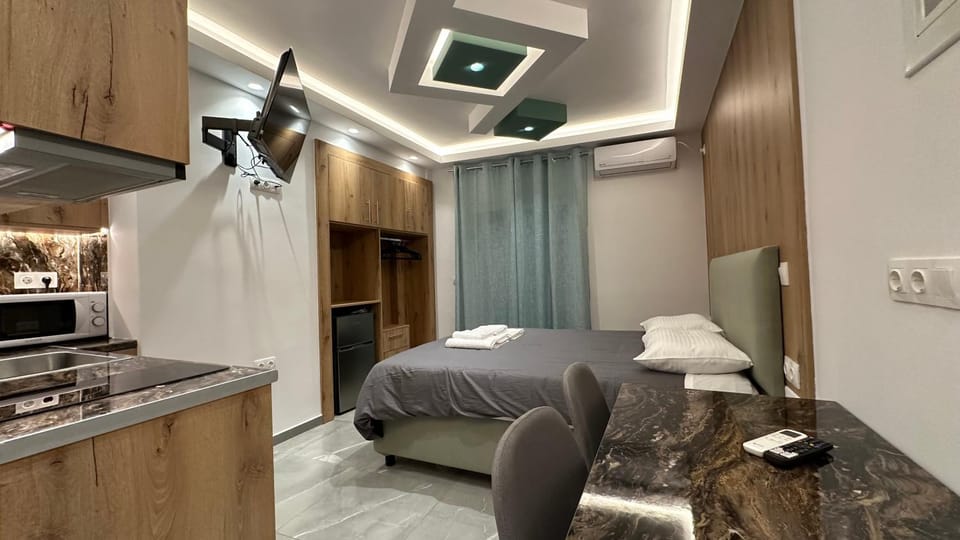 Luxury Semi Basement Apartment with Terrace Apartment in Athens