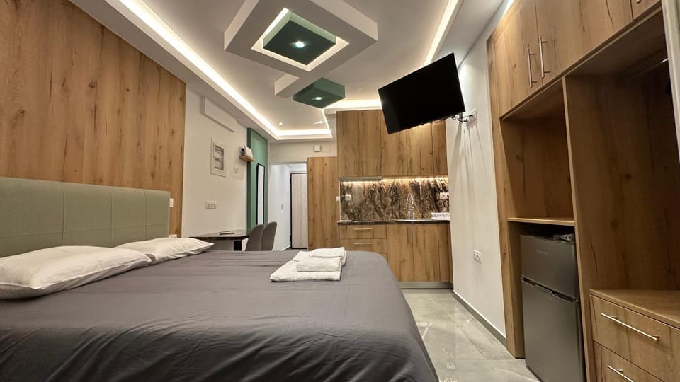 Luxury Semi Basement Apartment with Terrace Apartment in Athens
