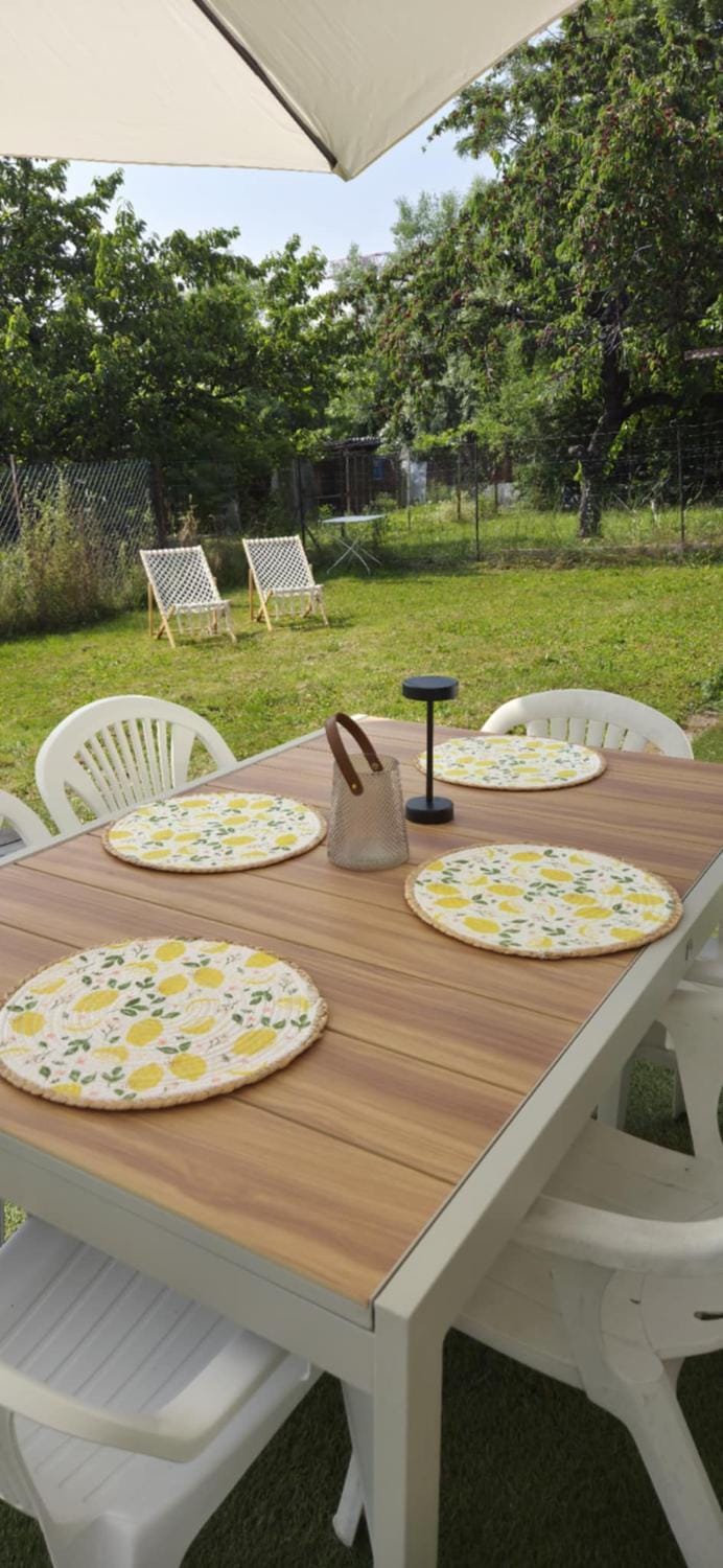 Patio, Spring, Garden, Garden view