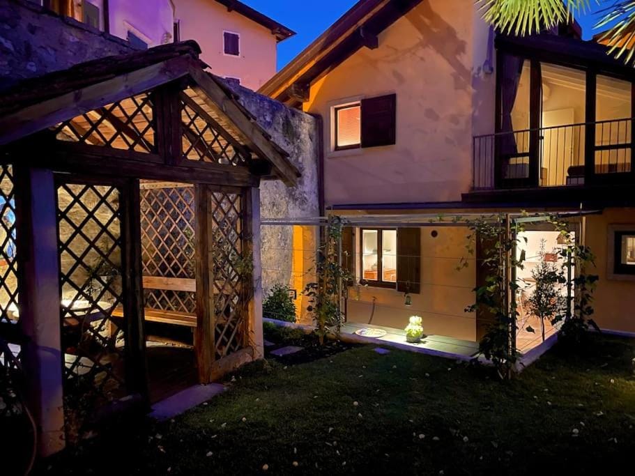 Property building, Patio, Night