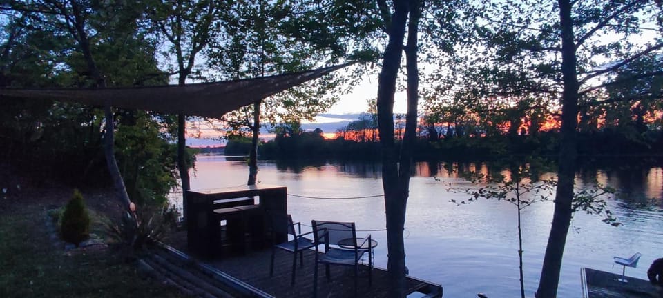 River view, Sunset