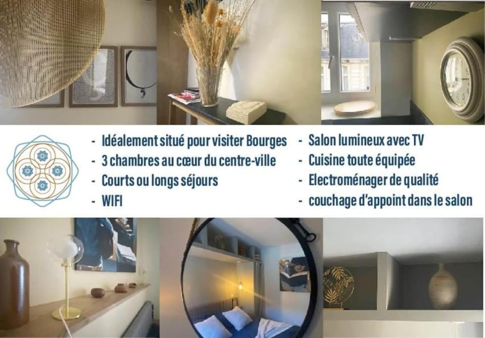 La Cédille - Centre Historique Apartment in Bourges