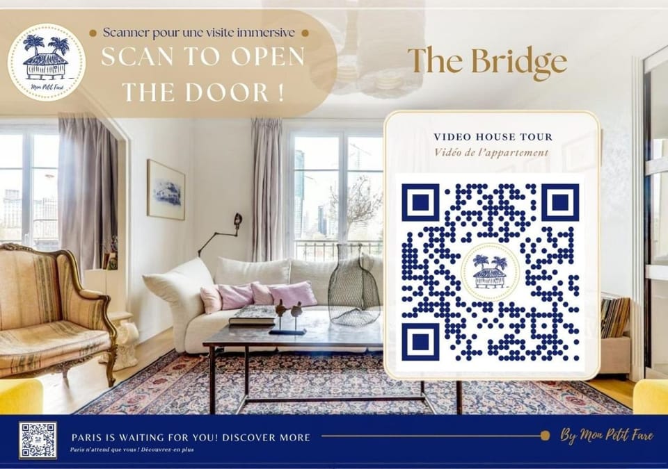 The Bridge - Elegant & Bright - by Mon Petit Faré Apartment in Paris