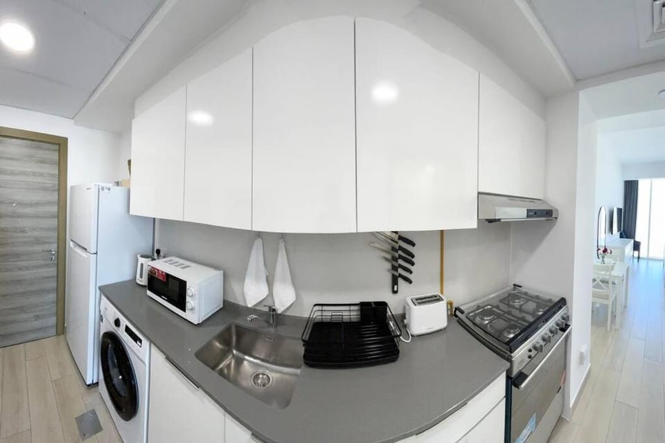 Kitchen or kitchenette, minibar, pet friendly, stove, toaster, washing machine