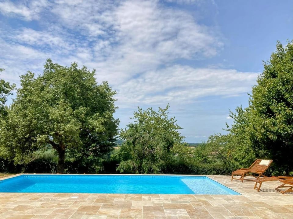 Pool view, Swimming pool, Swimming pool, sunbed