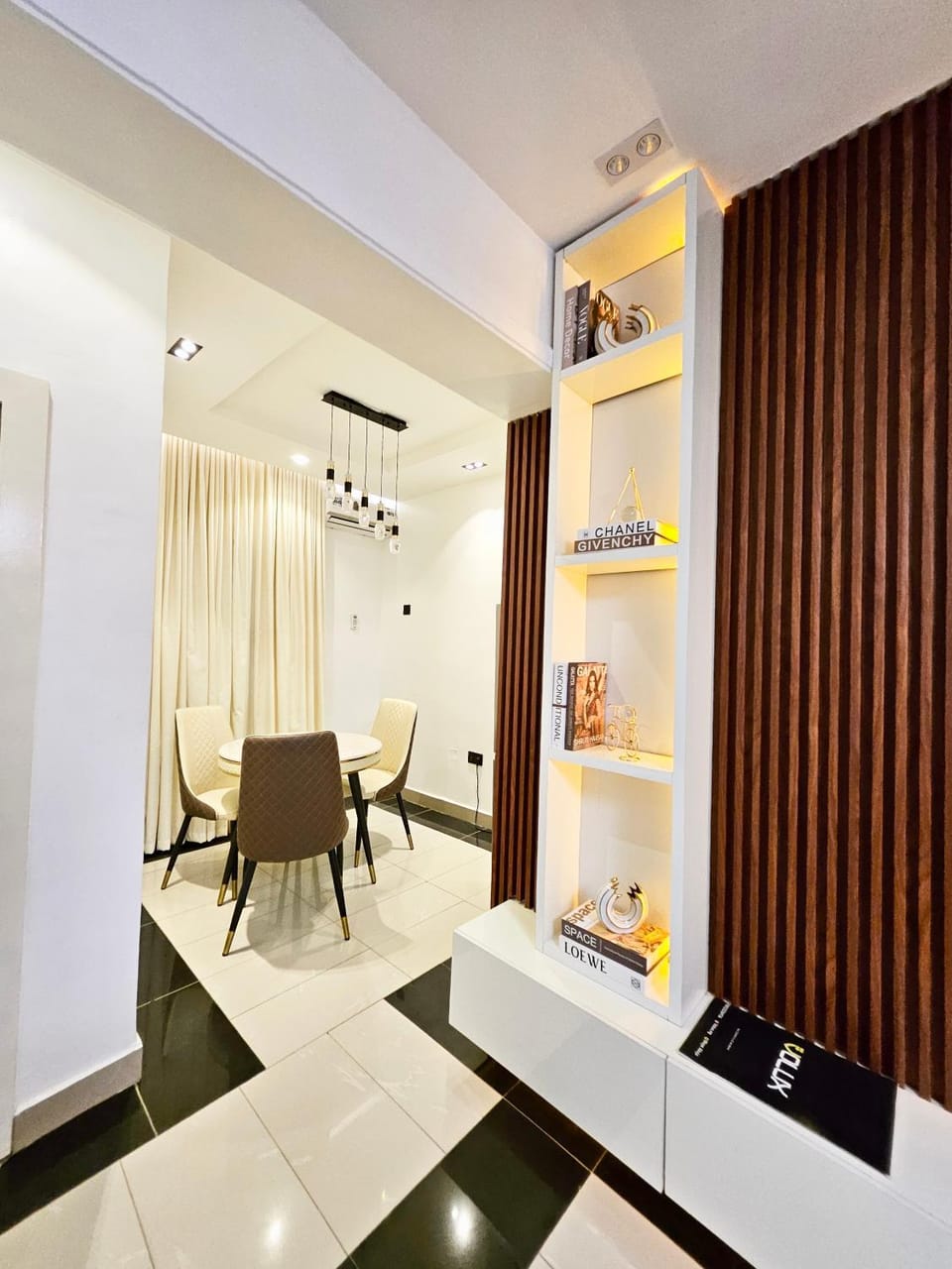 Living room, air conditioner