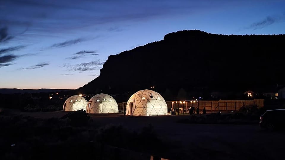 Night, Mountain view