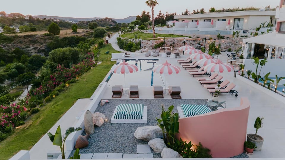 Bird's eye view, Garden, Garden view, Pool view, Swimming pool, sunbed