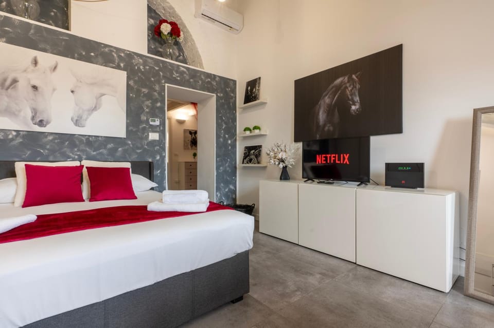Bed, TV and multimedia
