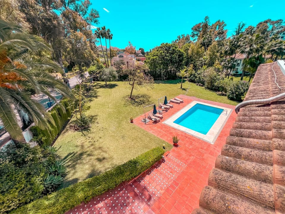 Natural landscape, Garden view, Pool view, Swimming pool, Swimming pool, sunbed