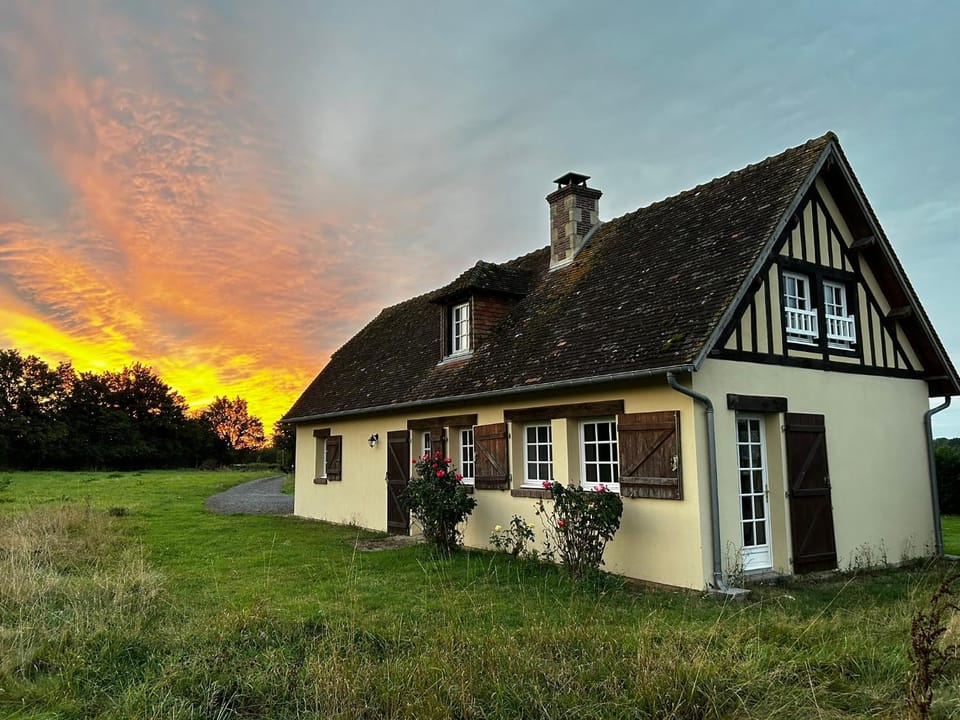 Property building, Sunset