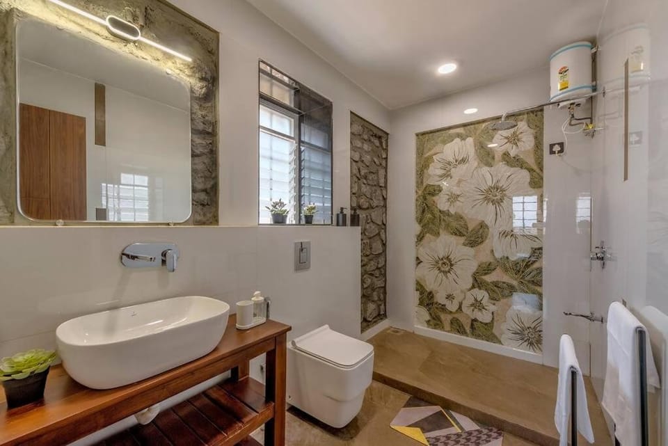 Shower, Bathroom, towels