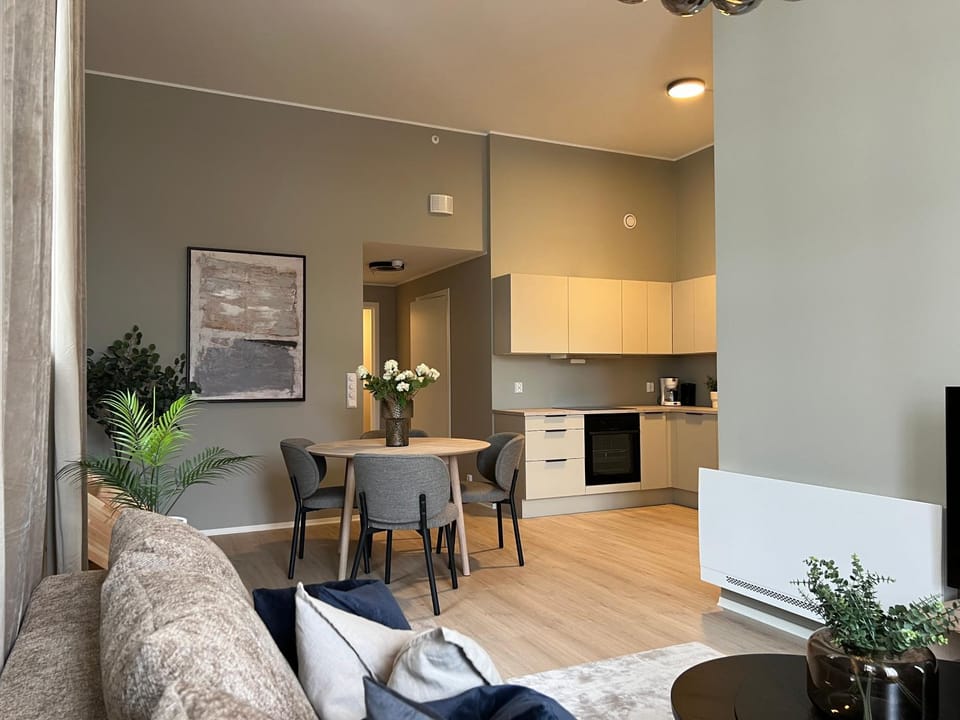 Living room, Dining area, kitchen
