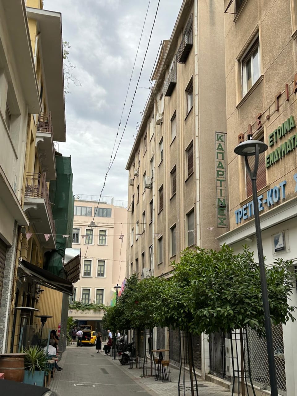 Quiet street view
