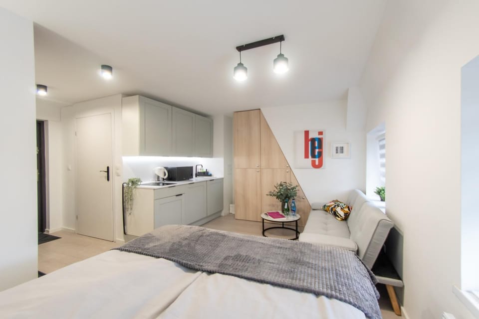 Kitchen or kitchenette, Living room, Photo of the whole room, minibar, wardrobe