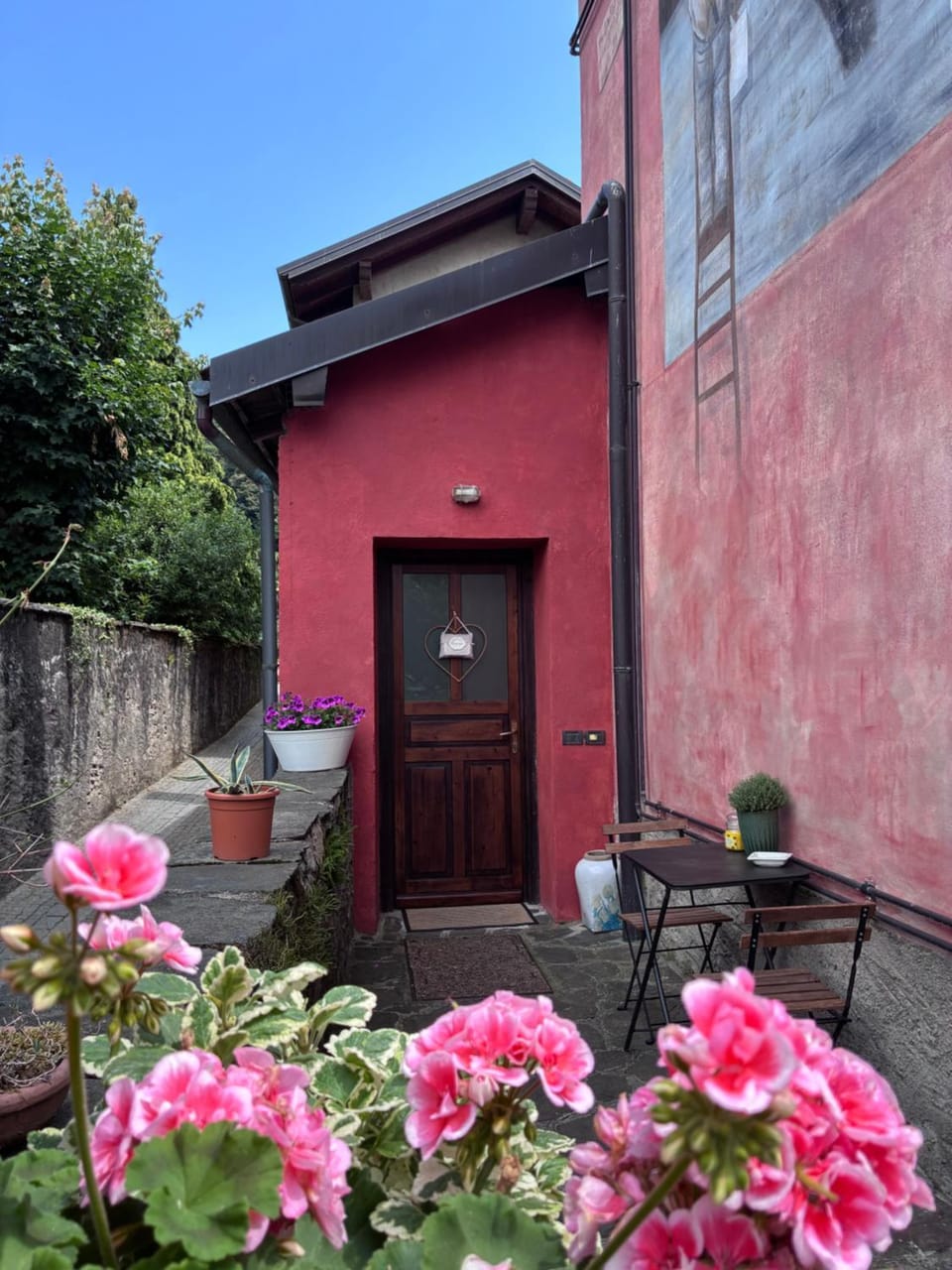 Property building, Patio
