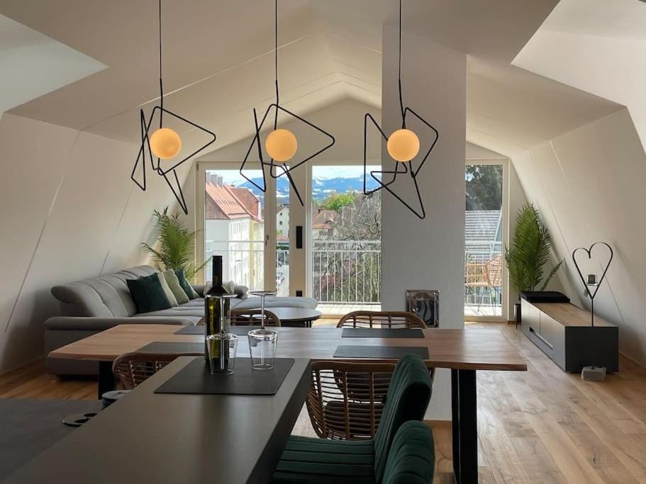 Penthouse Alpenblick Apartment in Kempten