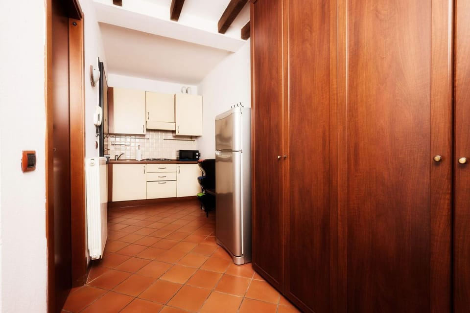 Kitchen or kitchenette, wardrobe