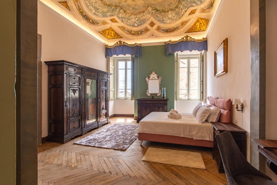 Bed, Photo of the whole room, Bedroom, wardrobe