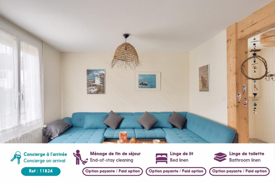 À 200m de la plage de Langoz - Maison pour 10 House in Finistere