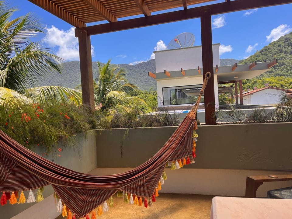 Shower, Day, Natural landscape, BBQ facilities, View (from property/room), Balcony/Terrace, Mountain view