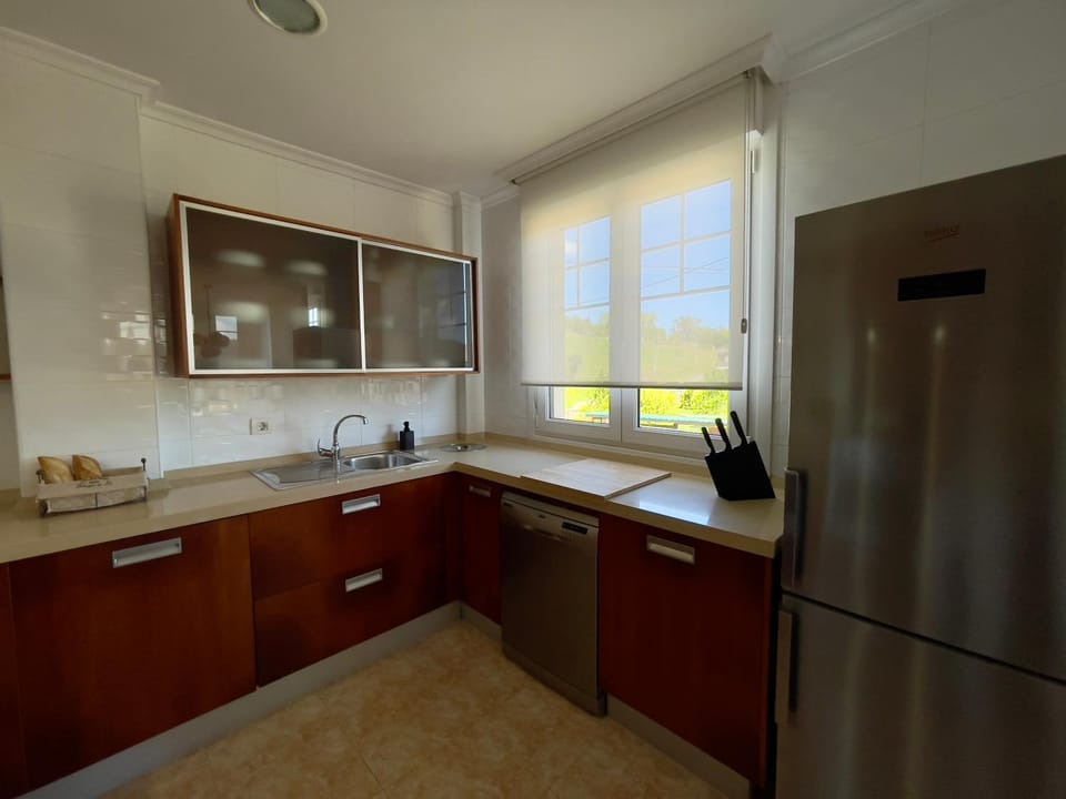 Kitchen or kitchenette, dishwasher