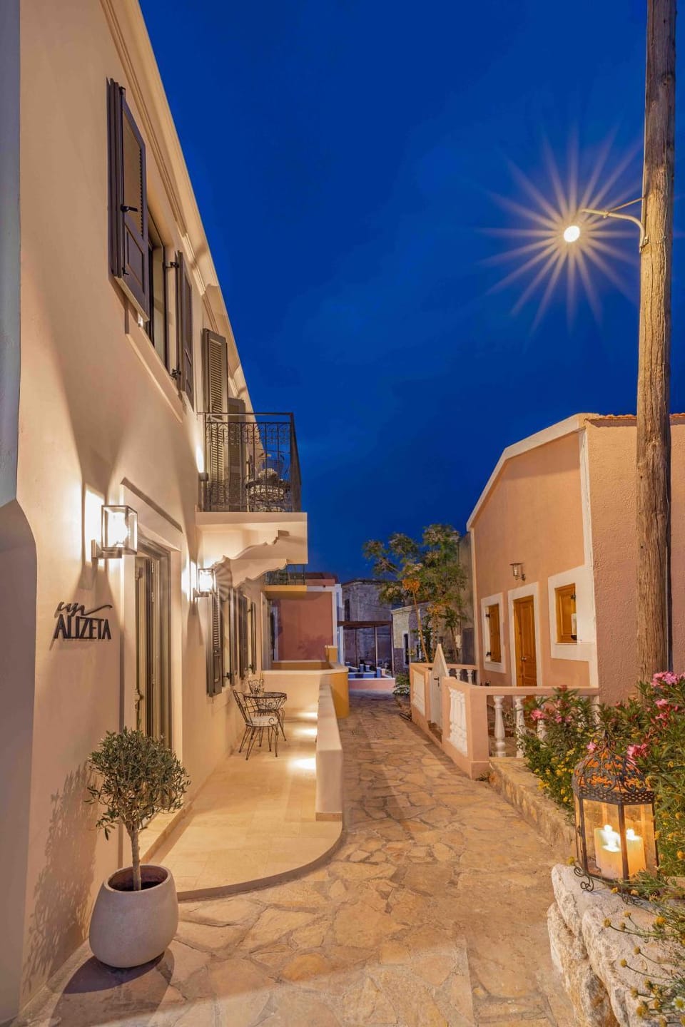 Property building, Night, Neighbourhood, Street view