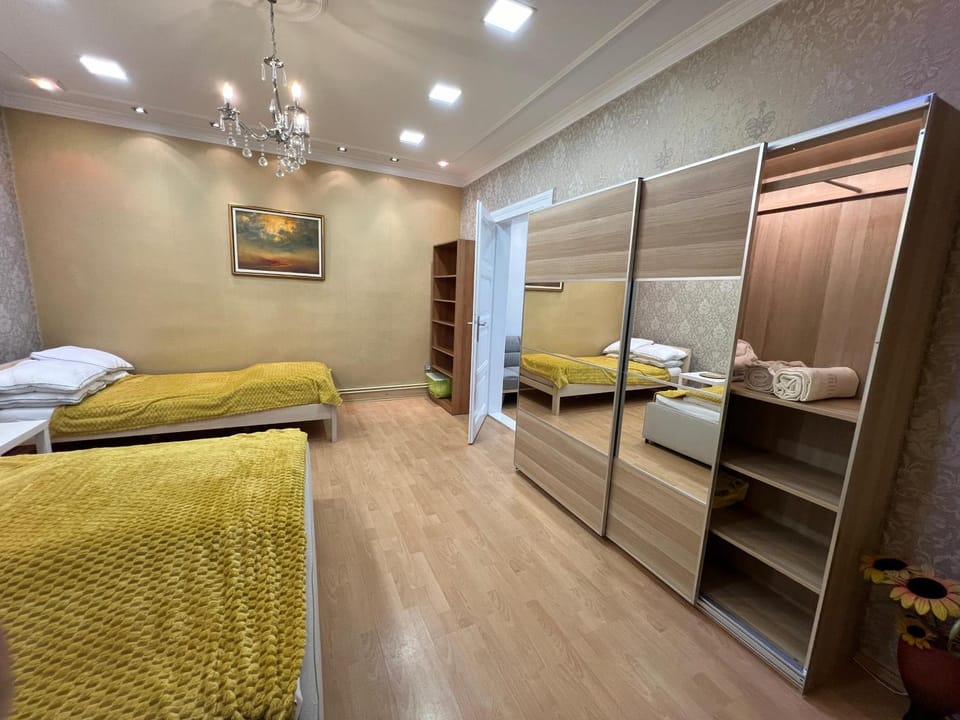 Bed, Bedroom, wardrobe