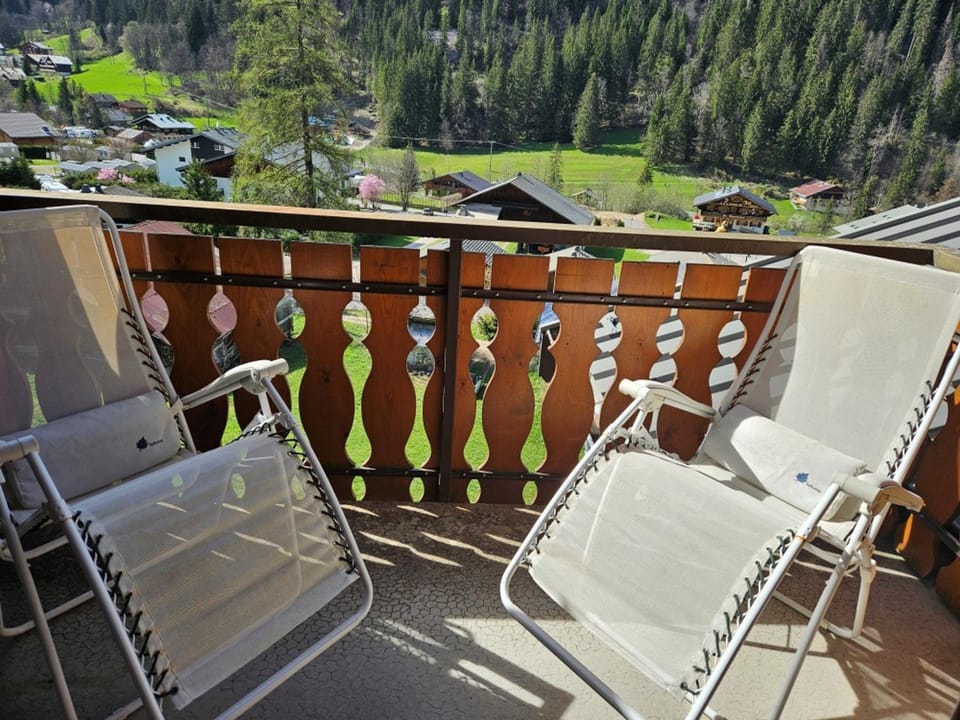 Charmant duplex avec balcon, proche ski et navettes, parking, WIFI - FR-1-693-109 Apartment in Châtel