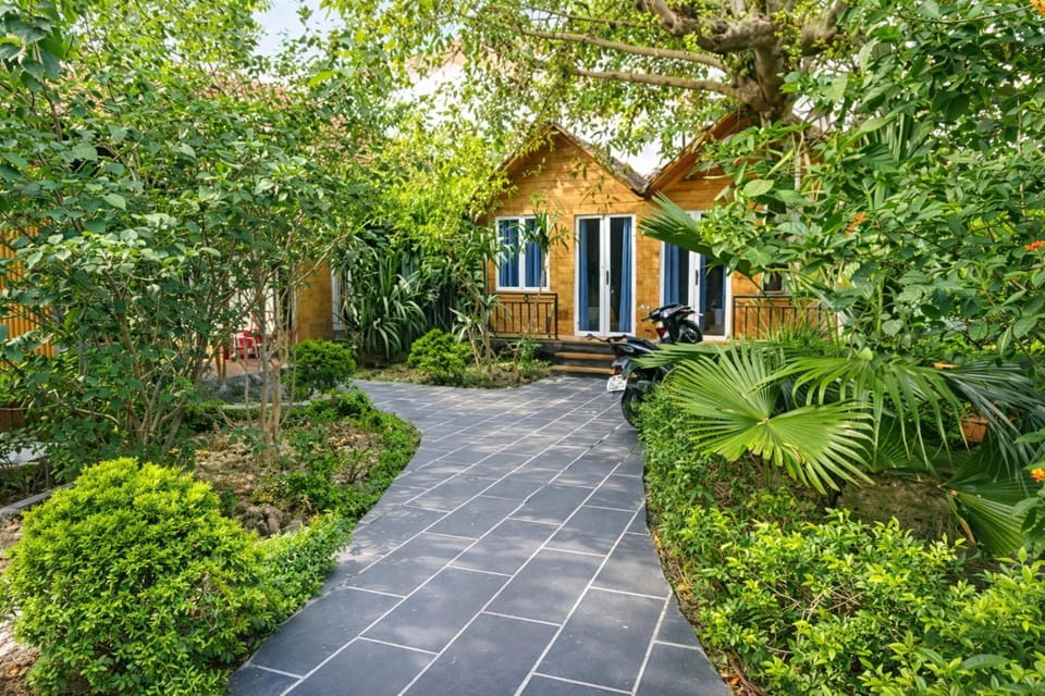 Property building, Garden view